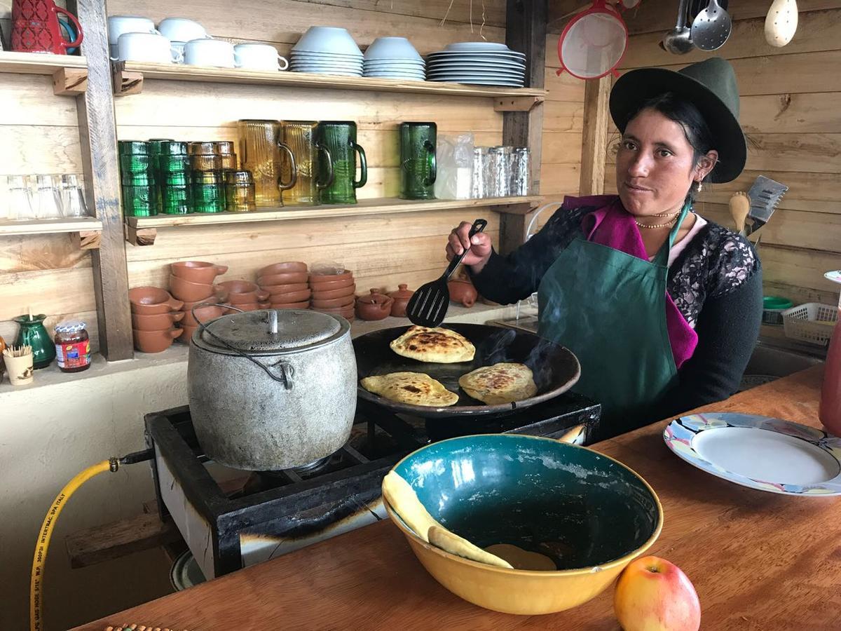 Turismo Comunitario La Esperanza Villa Hacienda Colta Eksteriør billede